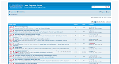 Desktop Screenshot of laserengraverforum.com